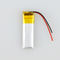 Batteria ricaricabile di IEC62133 3.7V 80mAh 401030 Lipo