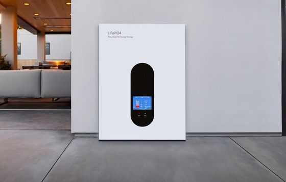 sistema della parete delle pile secondarie di energia solare di potere di 5kwh 7kwh 10kwh con il dente blu