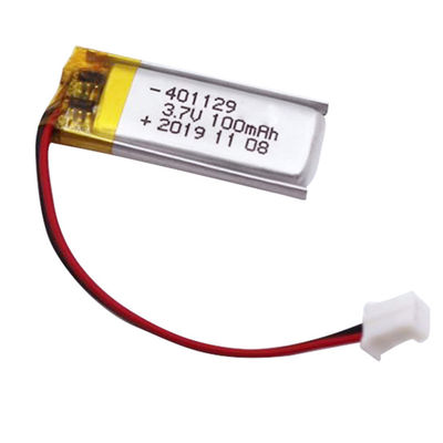 Il pacchetto KC della batteria del polimero del litio di Li Polymer 3.7V 100Mah 401129 ha approvato