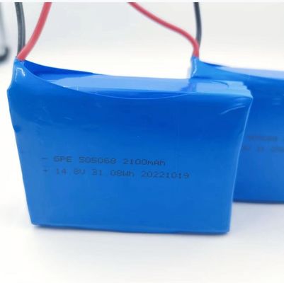 Batteria ricaricabile ai polimeri di litio ad alta tensione 14,8 V 505068 4S1P