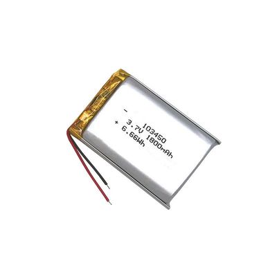 103450 2000mAh 3.7V Li Poly Rechargeable Battery Pack KC hanno approvato