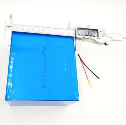 Batteria agli ioni di litio a celle prismatiche 14.8V 24Ah con 500 volte la durata del ciclo per utensili elettrici e biciclette elettriche