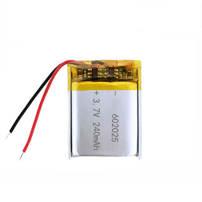 500 batteria al litio del polimero dei cicli 3.7V Li Polymer Cell 250mAh con il KC