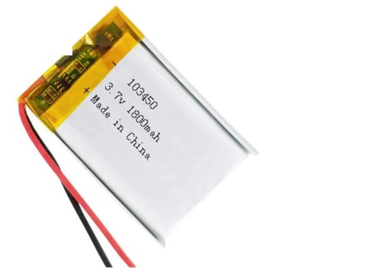 litio Ion Battery Cell, pacchetto lp103450 del polimero di 1800mah 3.7V Lipo della batteria del KC Lipo