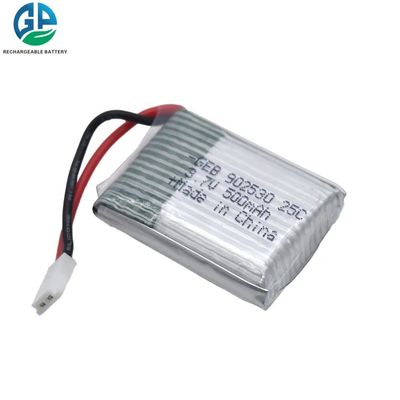 Pacchetto 902530 500mAh ricaricabili 3.7V 25C della batteria del polimero del litio del CE KC
