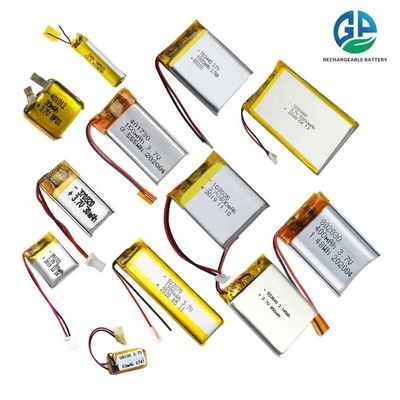 1C Corrente di ricarica 4.2V Voltaggio di ricarica Batteria polimerica agli ioni di litio con protezione contro la sovraccarica