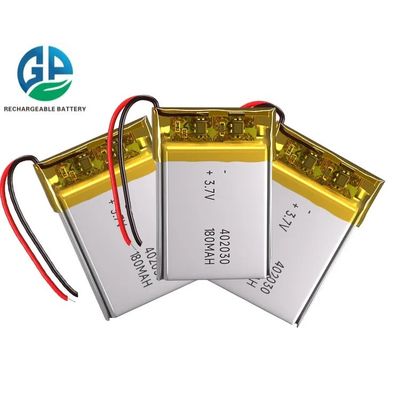 3.7V 180mAh KC UN38.3 Certificato Lipo Battery Ricaricabile Lithium Polymer Battery Pack