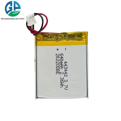 Un38.3 443442 Batteria al litio polimerico 3.7v ricaricabile 600mah 640mah