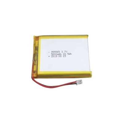 955565 Batteria al litio polimerico ad alta capacità 5000mAh 3.7V con 500 cicli per prodotti digitali