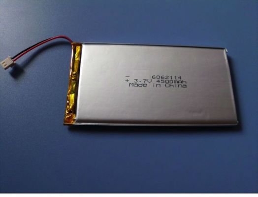 6062114 3.7V 4500mAh Lithium Ion Polymer Battery Pack con 500 volte la durata del ciclo Batteria ricaricabile Li Poly