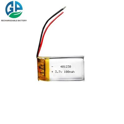 Batteria Lipo Slim da 3,7V 100mAh con 500 Cicli di Vita per Dispositivi di Bellezza