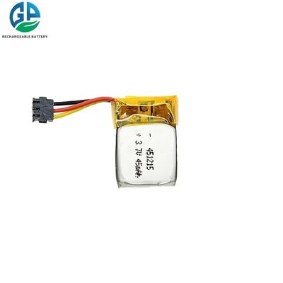 Batteria ricaricabile agli ioni di litio 3.7v 45mah 451215 Batteria polimerica al litio con PCM
