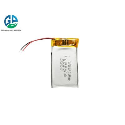391629 3.7V 130mAh Batteria Li-Ion Polymer per orologio intelligente di tracciamento GPS