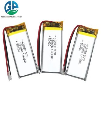 Kc approvato batteria Lipo polimerico 3.7v 402050 380mah