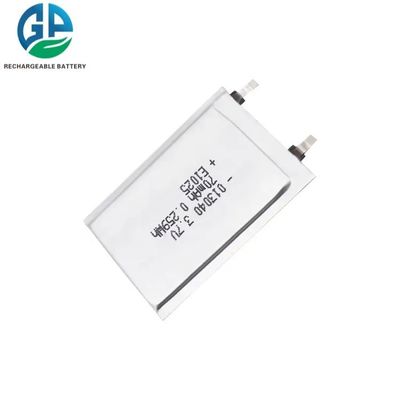 Piccolo pacchetto di batterie in polimero di litio LP013040 da 3,7 V a 70 mAh per dispositivi digitali