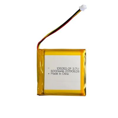 Iec62133 Batteria al litio polimerico 6000mah 105050 2p 3.7v su misura