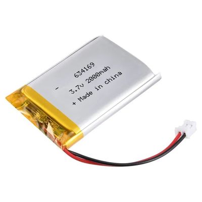 634169 Litio polimero 3,7 V Batteria 2000mah Power Storage Bank