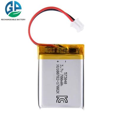 Batteria Lipo 3.7V 700mAh 573040 con 500 cicli di vita per auricolari wireless