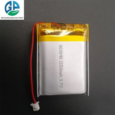 3.7V 1150mAh 903040 Batteria Lipo ricaricabile con 500 cicli per prodotti digitali