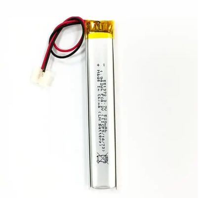 3.7v 520mah KC approvato Li Polymer Battery 551372 Batteria 3.7v Hot Sale For Smart Home