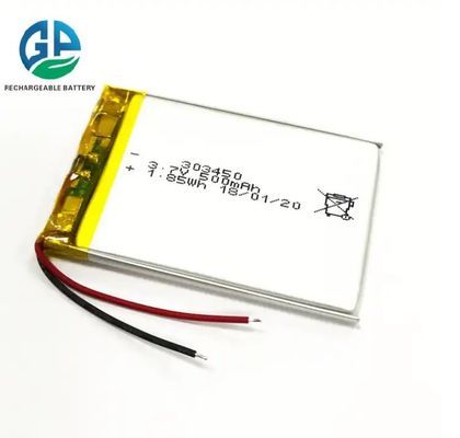 Batteria ai polimeri di litio ricaricabile Lipo da 3,7 V 500 mAh certificata KC per dispositivi di bellezza