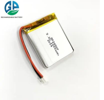 Batteria ricaricabile ai polimeri di litio da 1000 mAh e 3,2 V approvata da KC per dispositivi di bellezza