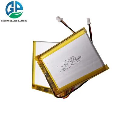 KC IEC62133 Approvato 704050 3.7V 1600mAh Batteria ricaricabile al litio al litio