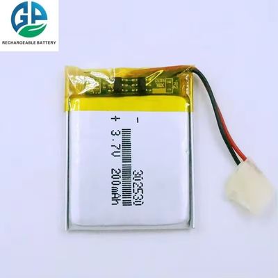 302530 3.7V 200Mah Batteria al litio ricaricabile KC UN38.3 Certificato
