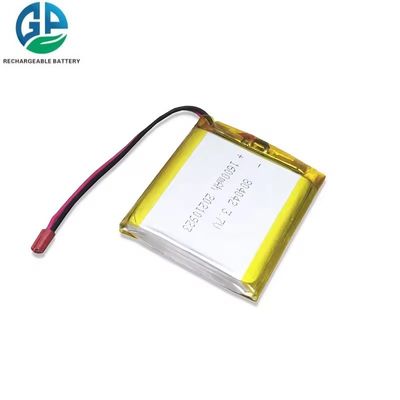 Batteria ai polimeri di litio ricaricabile Lipo da 3,7 V 1600 mAh approvata KC IEC62133