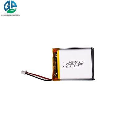 Batteria di lunga durata Lipo 603443 Batteria 3.7v 900mAh Batteria di litio polimero batteria ricaricabile Per i prodotti Ipod Classic