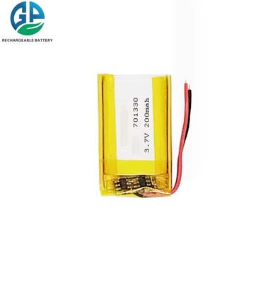 Piccola batteria polimerica a Li da 3,7 V 200 mAh per giocattoli elettronici e prodotti di disinfezione portatili
