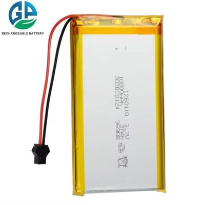 3.7v Lipo batteria ricaricabile Li-polimero 1260110 10000mAh 3.7v batteria agli ioni di litio 3.7v 10ah