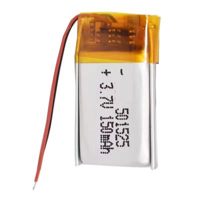 Batteria ad alta velocità di scarica 30C KC Batteria polimerica al litio ricaricabile approvata 3.7V 150mAh 501525 Batterie LiPo
