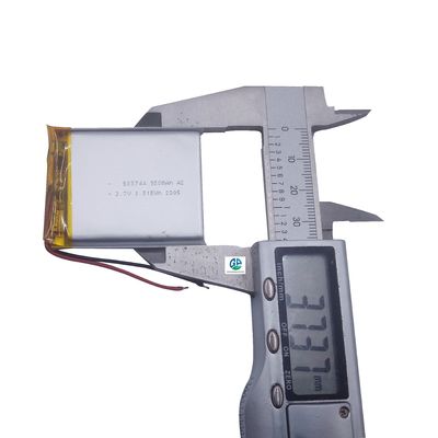 Batteria al litio polimerico ad alta capacità 950mAh 3.7V con 500 volte la durata del ciclo per dispositivi di bellezza