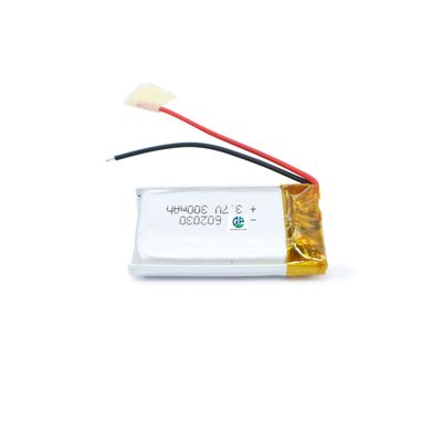 Batteria ad alta velocità di scarica 3.7V 300mah 602030 Li-Ion Battery Pack Ricaricabile Batteria LiPo ad alta capacità