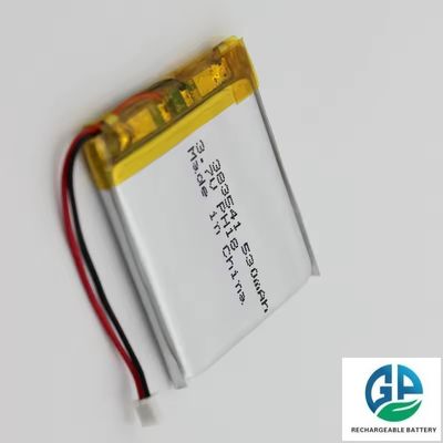 Batteria ad alta velocità di scarica 383541 3.8mm 3.7V 530mAh Batteria agli ioni di litio Ricaricabile Batteria LiPo ad alta capacità