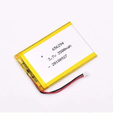 Batteria polimerica agli ioni di litio ad alta capacità 3.7V 4000mAh Batteria polimerica ai ioni di litio 656294 606090 o personalizzata