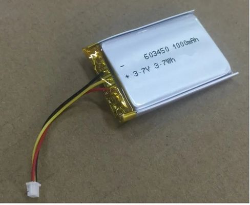Dispositivo per la bellezza Batteria Li-Polymer 573450/553450/503450/603450-1000~1200mAh Batteria Lipo ricaricabile