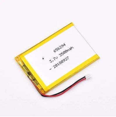 Batteria polimerica ad ioni di litio ad alta potenza 3.7V 4000mAh 656294 o personalizzata Batteria polimerica ad ioni di litio ad alta capacità