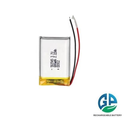Certificato KC 502545 Modello 600mAh Batteria polimerica al litio Batteria LiPo ricaricabile