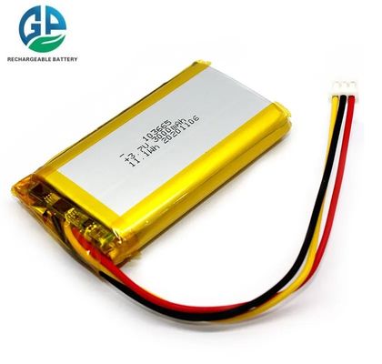 Alta velocità di scarica 5C 3000mAh 103665 Batteria Lipo Batteria polimerica al litio con PCM