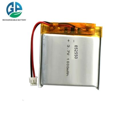 Batteria ricaricabile ad alta capacità KC Li Ion 852550 3.7V 1000mAh 3.7Wh 20C Li Polymer Battery Battery