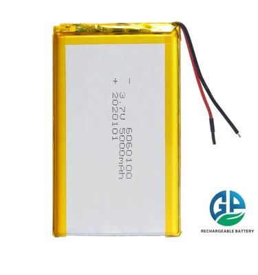 Batteria polimerica agli ioni di litio ad alta capacità 5000mah 3.7 V Batteria polimerica agli ioni di litio 3.7V Batteria polimerica agli ioni di litio