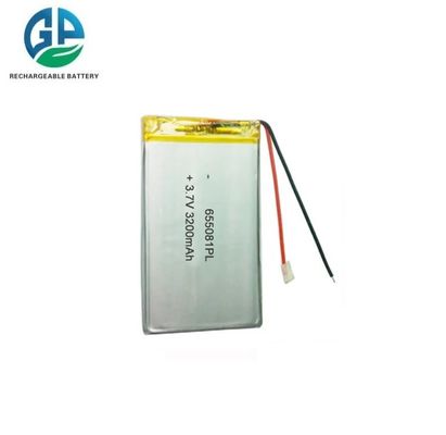 Batteria ricaricabile ai polimeri di litio 655081 3.7V 3200mAh approvata KC IEC62133 per droni