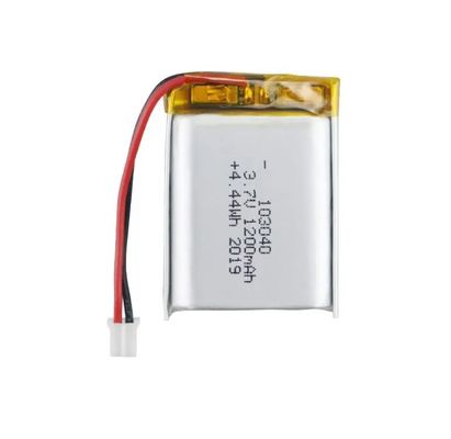 Batteria ai polimeri di litio Lipo da 1200 mAh ad alta velocità di scarica approvata KC IEC62133