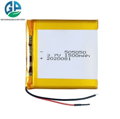 Alta qualità 3.7v 1500mah Batteria polimerica al litio 505050 1500mah Batteria ad alta velocità di scarica 30C Max60C ricaricabile