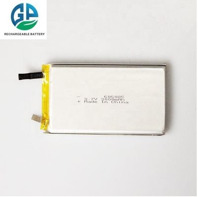 Batteria ad alta velocità di scarica 3.7V 3000mah 30C Max60C Batteria Lipo ricaricabile 605085 3000mah