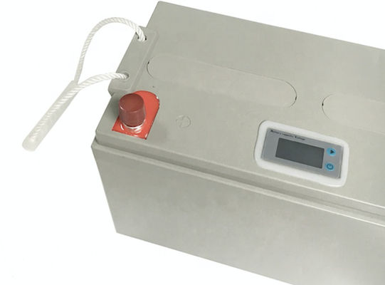 Batteria LiFePO4 da 12V 80Ah con 2000 cicli di vita e grado di protezione IP65 per energia solare e golf cart