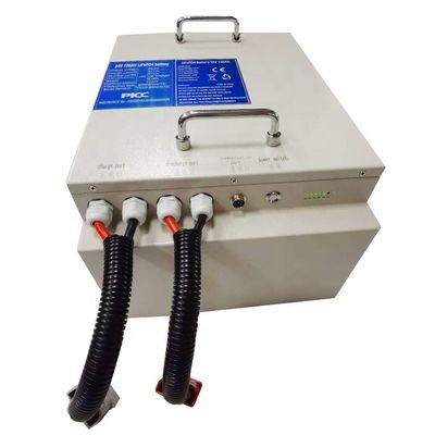 Batteria al litio lunga del AGV di vita di ciclo Lifepo4 48V 500AH per il carrello elevatore