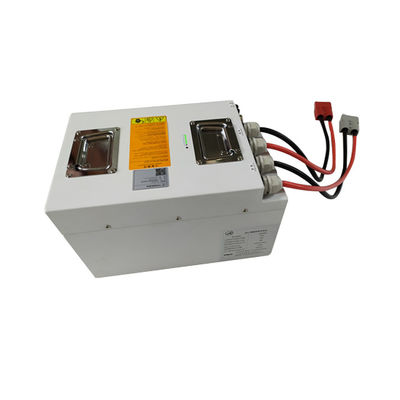AGV ricaricabile 24V 60AH della batteria del fosfato del ferro del litio con il LED